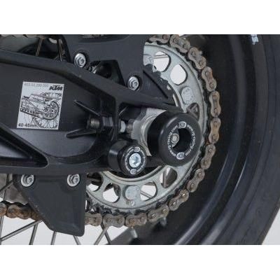 Load image into Gallery viewer, R&G Racing Black Swingarm Protectors SP0048BK