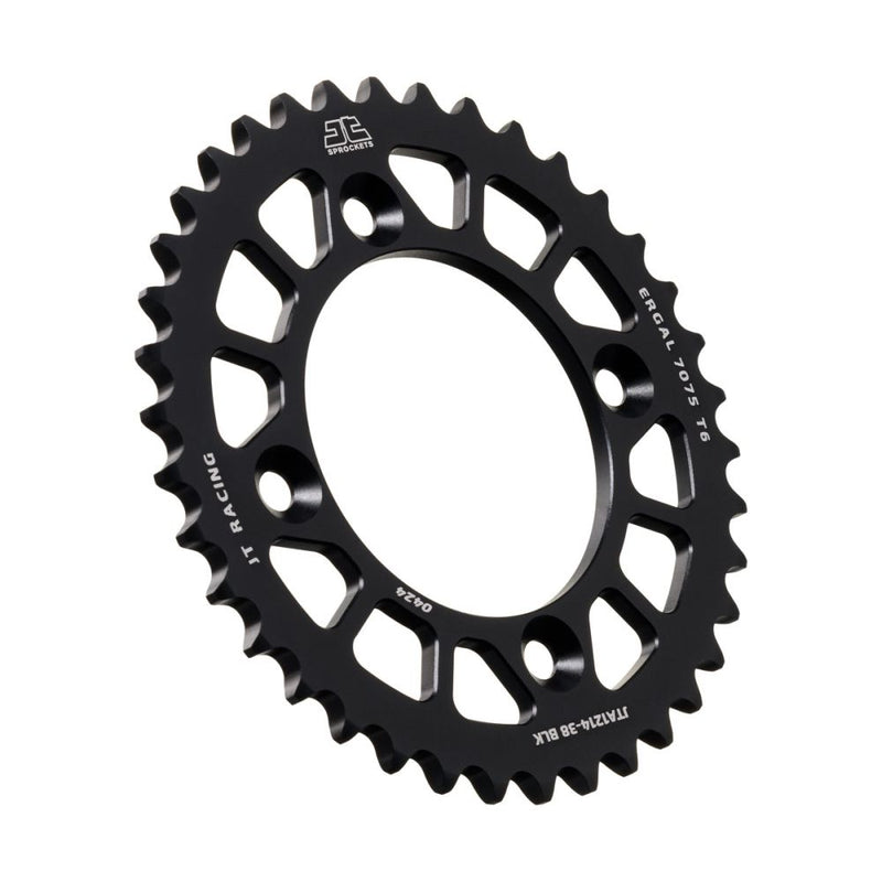Load image into Gallery viewer, JT Sprockets Rear Racelite Aluminum Race Sprocket Red 38 Tooth 38T 420 Chain