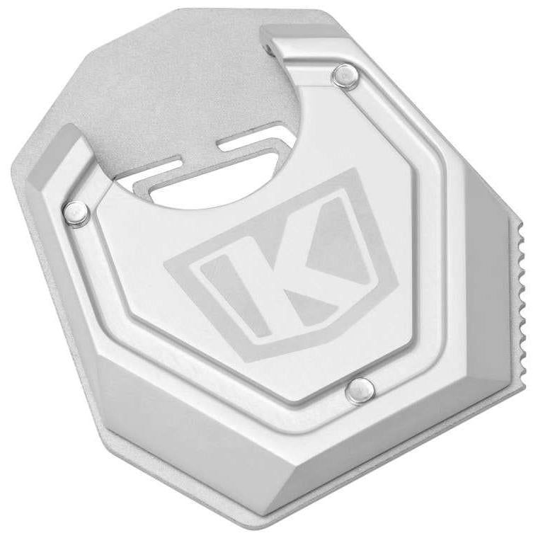 Load image into Gallery viewer, Kuryakyn Lodestar Silver Kickstand Shoe 3839