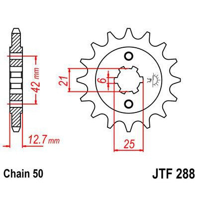 Load image into Gallery viewer, Front & Rear Sprocket Kit for HONDA CB750 K1-K6 71-76 JT Sprockets