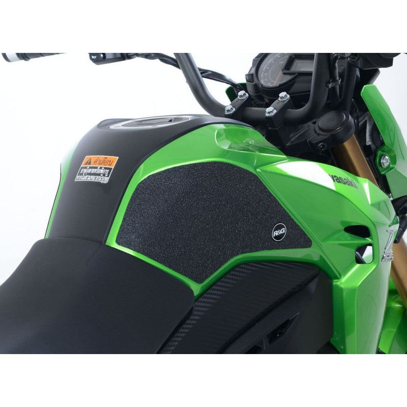 Load image into Gallery viewer, R&G Racing Clear Tank Traction Grip For 2016-2018 Kawasaki Z125