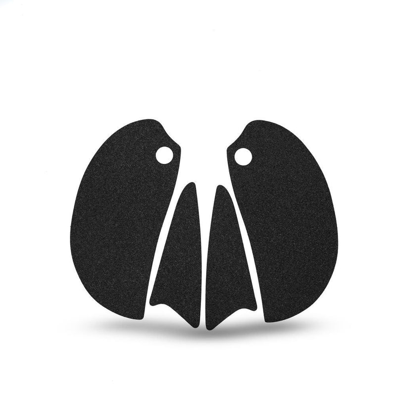 Load image into Gallery viewer, R&G Racing Black Tank Traction Grips For 2004-2005 Suzuki GSXR600