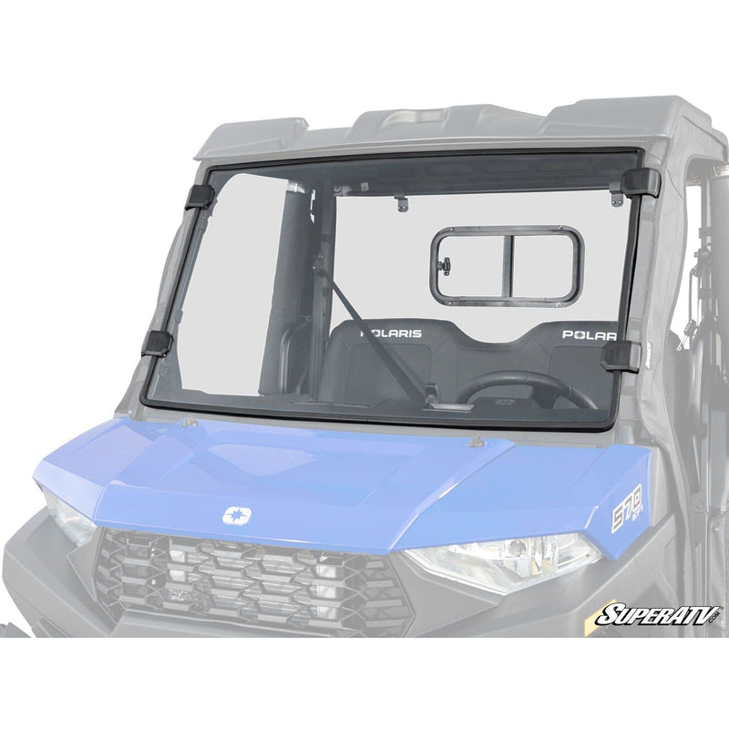 Load image into Gallery viewer, SuperATV Polaris Ranger SP 570 Scratch-Resistant Full Windshield WS-P-RAN570SP-70