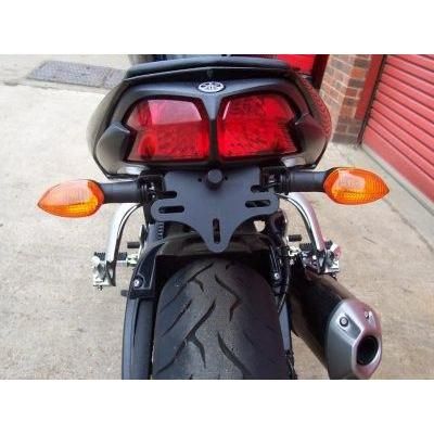 Load image into Gallery viewer, R&G Racing Black Tail Tidy License Plate Holder LP0024BK