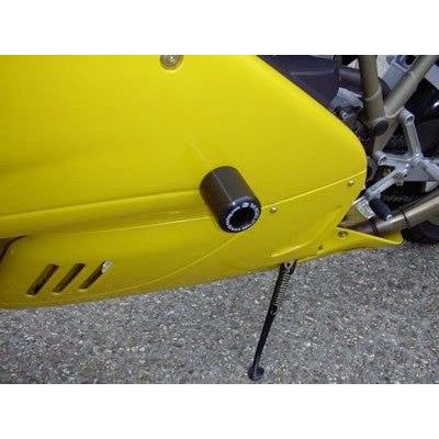 Load image into Gallery viewer, R&G Racing Black Classic Style Crash Protectors For 1999-2007 Ducati 600SS