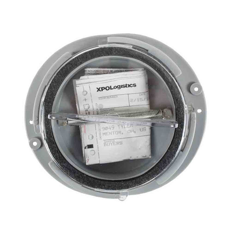 Load image into Gallery viewer, Plastic Document Holder, Round with Clear Cover