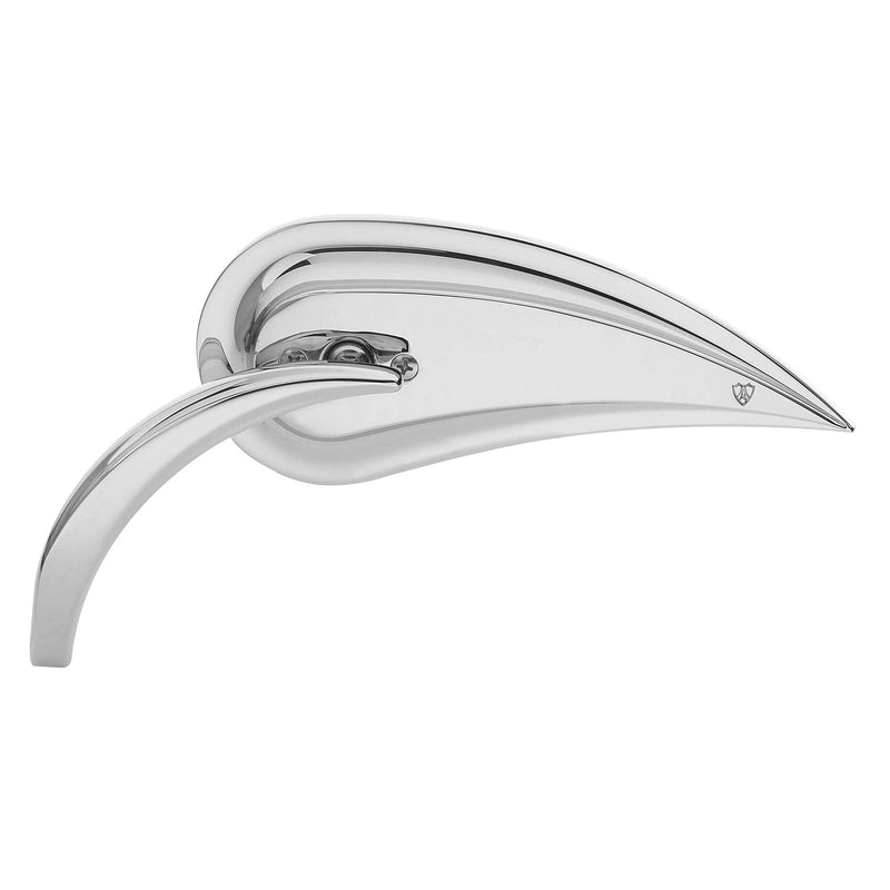 Load image into Gallery viewer, Arlen Ness RAD III Chrome Die Cast Left Side Handlebar Mirror Harley Metric New