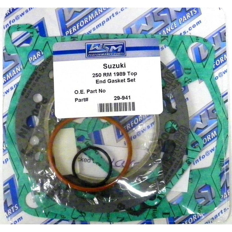 Load image into Gallery viewer, WSM Top End Gasket Kit For Suzuki 250 RM 1989 29-941