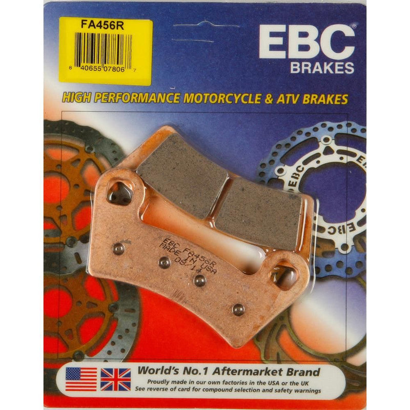 Load image into Gallery viewer, EBC 1 Pair Sintered R Series Heavy-Duty Brake Pads MPN FA456R