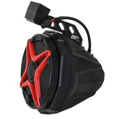 Load image into Gallery viewer, SSV Works Cage Mounted 6.5" SSV Speakers With 6.5" Front Speaker Pods For Polaris Ranger XP 1000 18-22