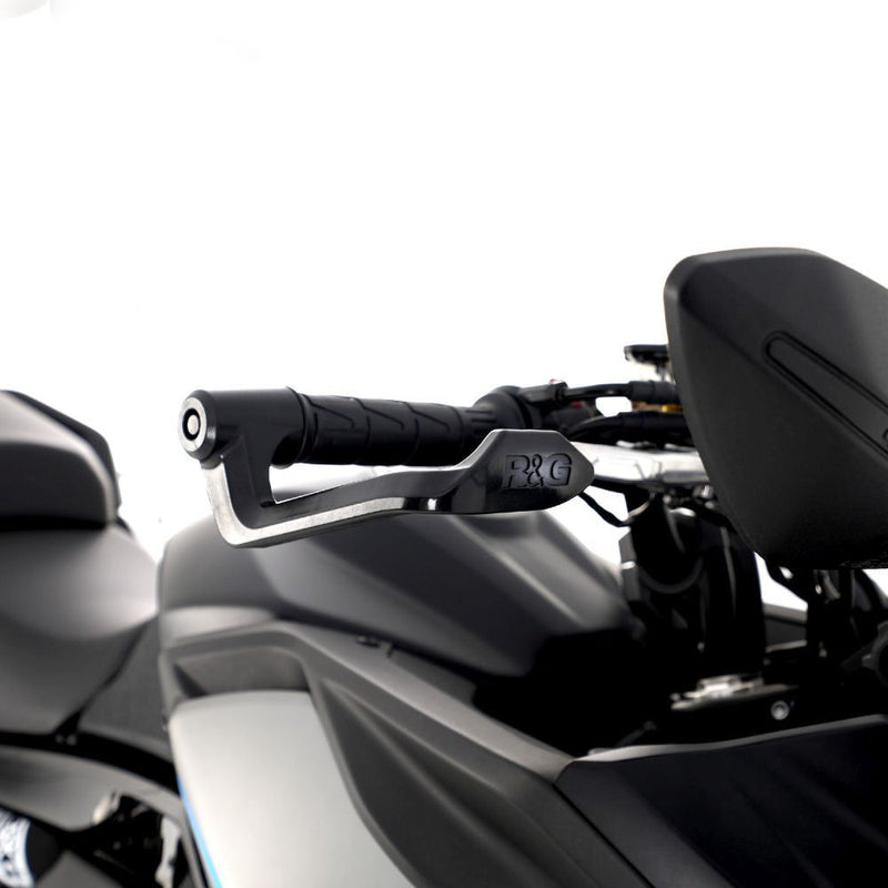 Load image into Gallery viewer, R&G Racing Black Brake Lever Guard 17mm - 19mm For 2008-2010 Buell 1125R