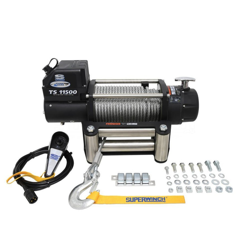 Load image into Gallery viewer, Superwinch (1511200) 11,500 lbs. Capacity Tiger Shark Series Winch - Model TS11500