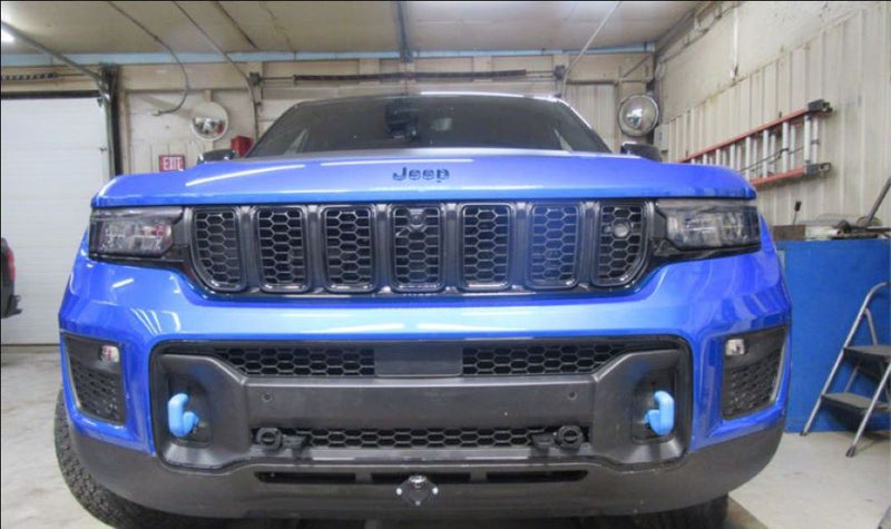Load image into Gallery viewer, Blue Ox Alpha Tow Bar (8,500 lbs. cap.) & Baseplate Combo fits Select Jeep Grand Cherokee WL W/ Tow Hooks (Includes 4xe, ACC & Shutters) & Select Grand Cherokee L Overland
