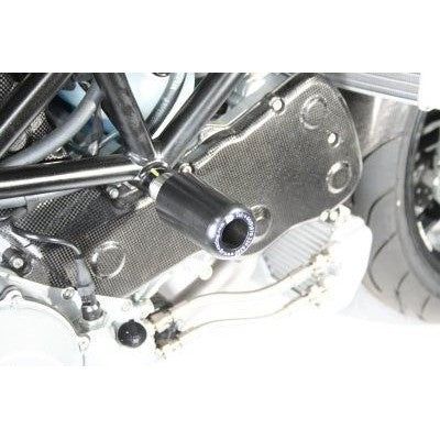 Load image into Gallery viewer, R&G Racing Black Classic Style Crash Protectors For 2001-2006 Ducati Monster