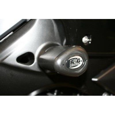 Load image into Gallery viewer, R&G Racing Black Aero Style Crash Protection Bobbins For 2008 Suzuki B-King ABS