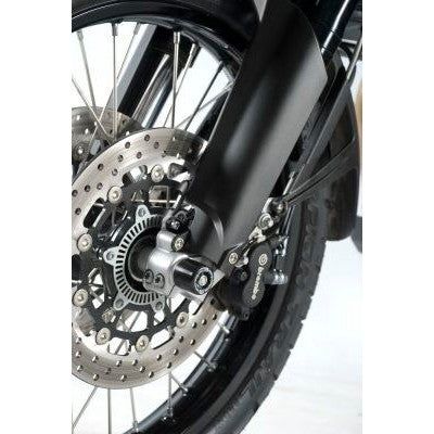 Load image into Gallery viewer, R&G Racing Black Fork Protectors For 2008-2011 BMW F800GS FP0089BK