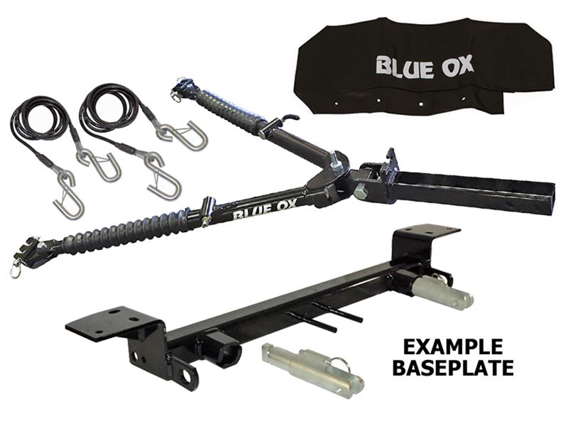Load image into Gallery viewer, Blue Ox Alpha 2 Tow Bar (6,500 lbs. cap.) & Baseplate Combo fits 2006-07 Dodge Ram 1500 (2/4WD, Include Sport, No Mega Cab) 2008 Dodge Ram 1500 Quad St/Slt