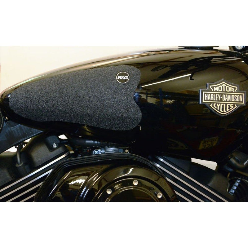 Load image into Gallery viewer, R&G Racing Black Tank Traction Grips For 2015-2018 Harley-Davidson Street 500 XG500