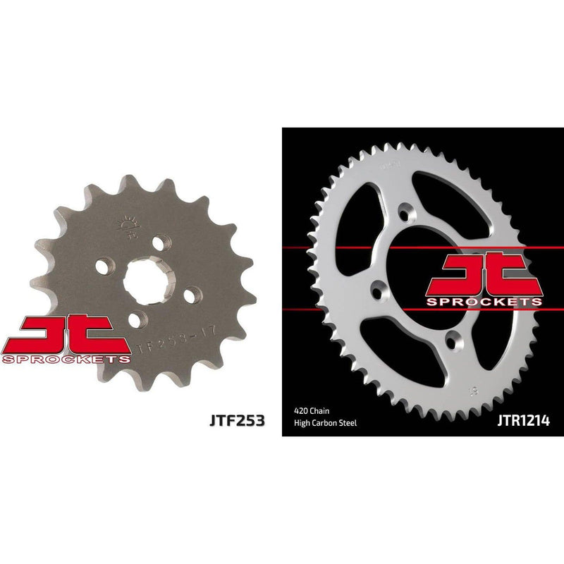 Load image into Gallery viewer, Front & Rear Sprocket Kit for HONDA CR60 R-USA 83-84 JT Sprockets