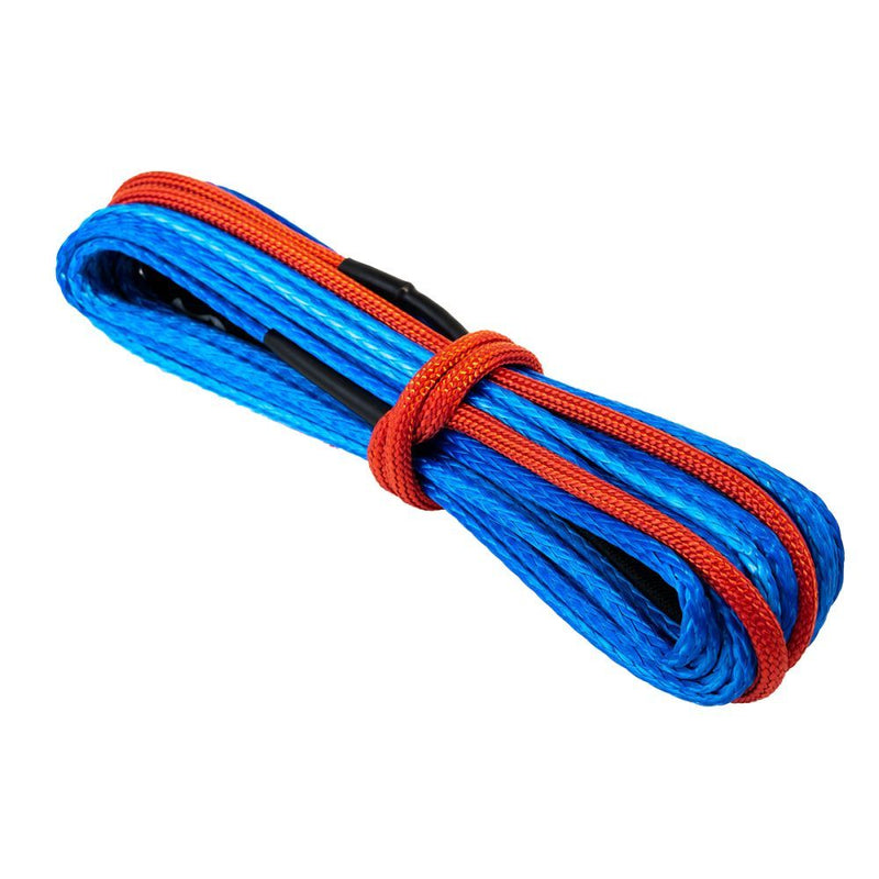 Load image into Gallery viewer, RJWC Ultra-Durable UHMWPE Ultra High Molecular Weight Polyethylene Fabric Winch Line for Heavy-Duty Winching For ATV / UTV 3/16" x 50 Ft 5000LBS