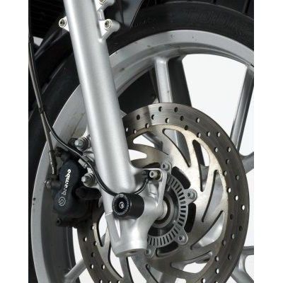 Load image into Gallery viewer, R&G Racing Black Fork Protectors For 2008-2011 BMW F650GS