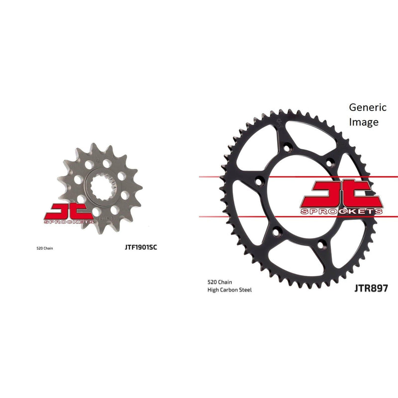Load image into Gallery viewer, Front and Rear Steel Sprocket Kit for OffRoad KTM 450 EXC-R 2003-2011