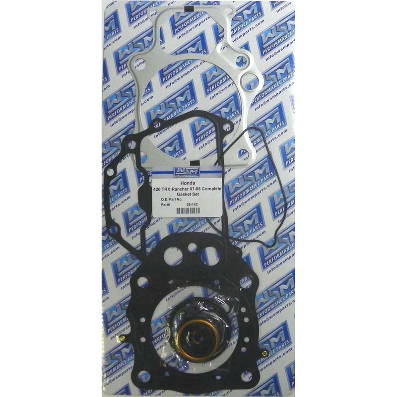 Load image into Gallery viewer, WSM Complete Gasket Kit For Honda 420 TRX 07-08 25-142