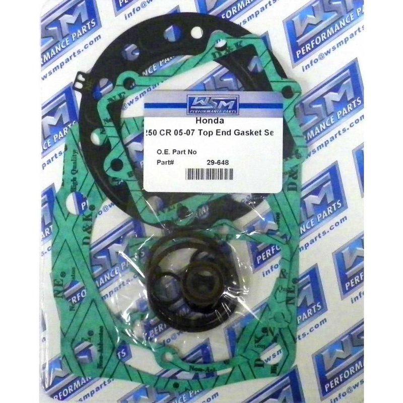 Load image into Gallery viewer, WSM Top End Gasket Kit For Honda 250 CR 05-07 29-648