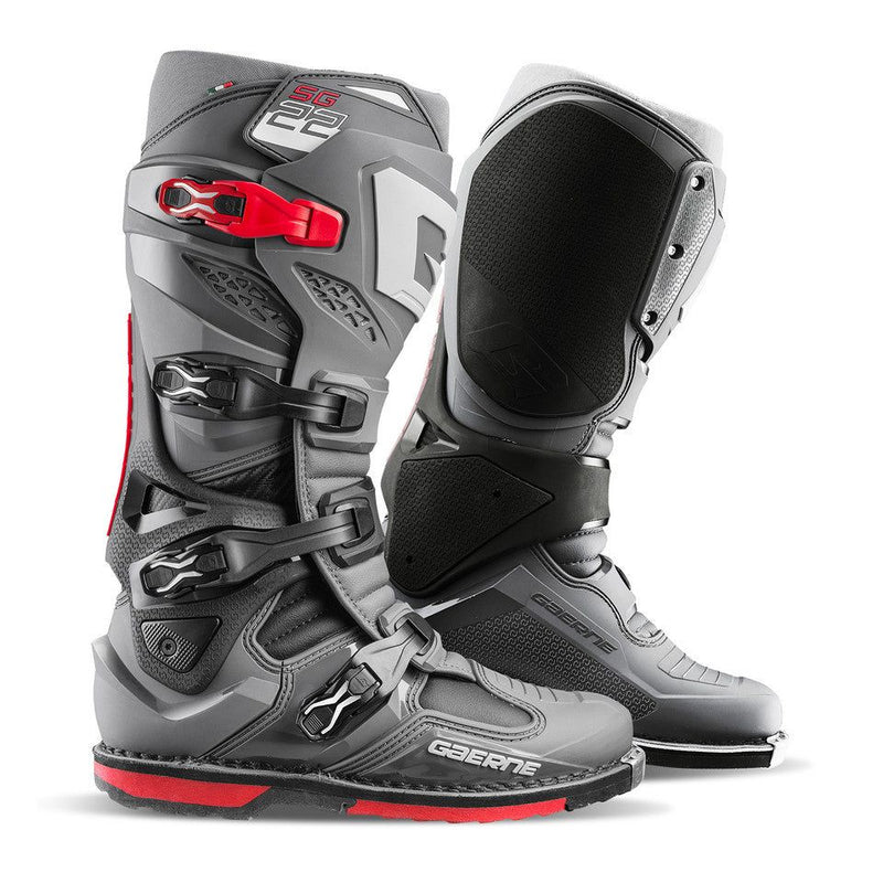 Load image into Gallery viewer, Gaerne SG22 Anthracite Black / Red Boots