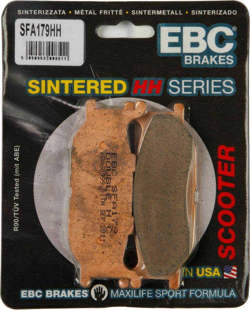 Load image into Gallery viewer, EBC 1 Pair SFA HH Series Scooter Sintered Brake Pads MPN SFA179HH