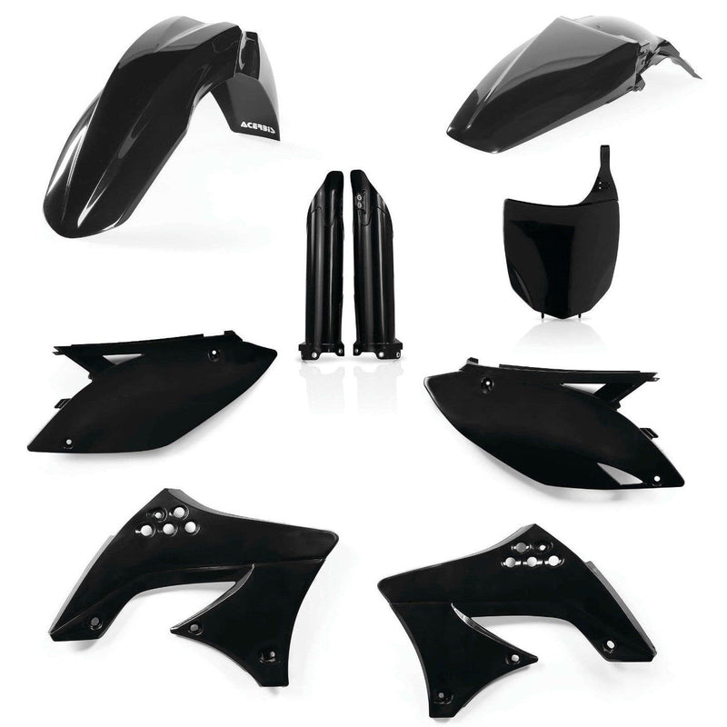 Load image into Gallery viewer, Acerbis Black Full Plastic Kit for Kawasaki - 2198060001
