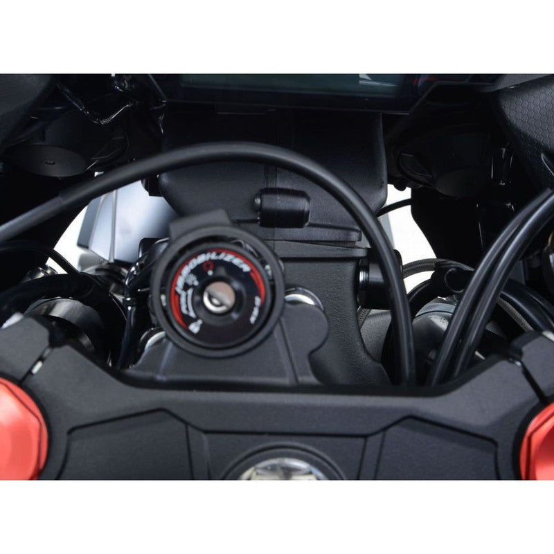 Load image into Gallery viewer, R&G Racing Black Lockstop Savers For 2016-2019 Kawasaki Ninja ZX10R ZX1000