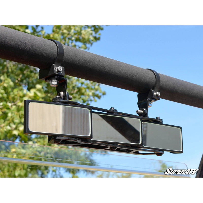 Load image into Gallery viewer, SuperATV 3 Panel Rear View Mirror with 1.75" Clamps RVM-011-02