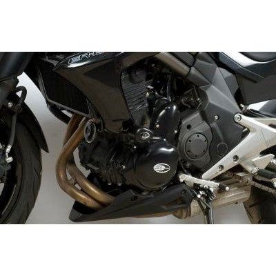 Load image into Gallery viewer, R&G Racing Black Aero Style Crash Protectors For 2012-2016 Kawasaki ER-6N