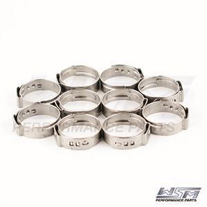 Load image into Gallery viewer, WSM Oetiker Hose Clamp 019.4mm-022.6mm 10 Pack 13-162-56