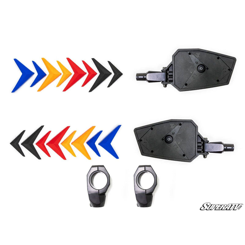 Load image into Gallery viewer, SuperATV Can-Am Seeker Side View Mirrors SVM-003