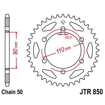 Load image into Gallery viewer, Front & Rear Sprocket Kit for YAMAHA XS650 75-81 JT Sprockets