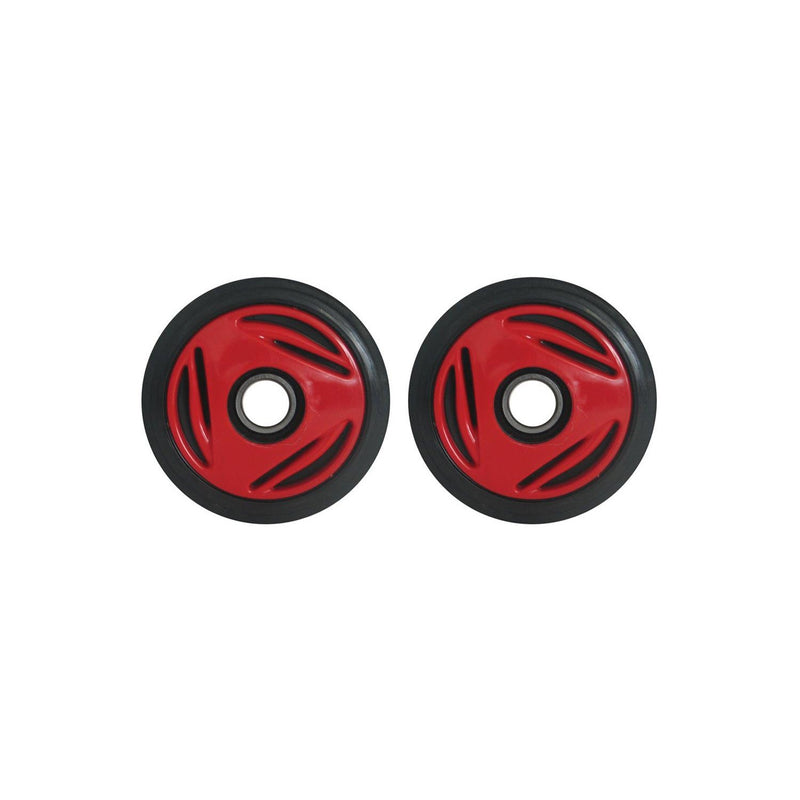 Load image into Gallery viewer, Front Rail Viper Red Idler Wheels Kit BOMBARDIER/SKI-DOO Mach 1,Mach Z 1996-2003