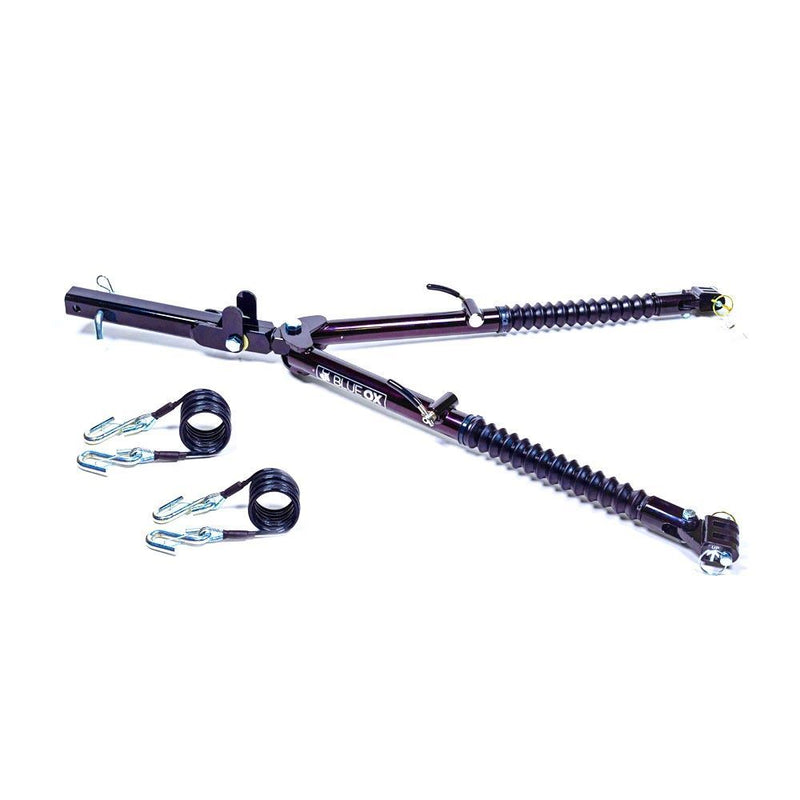 Load image into Gallery viewer, Blue Ox Ascent Tow Bar (7,500 lbs. tow capacity) & Baseplate Combo With Towed Vehicle Light Kit, fits Select Select Jeep Grand Cherokee & WK (No L Or WL) (Includes ACC & Limited)