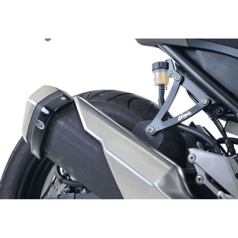 Load image into Gallery viewer, R&G Racing Black Exhaust Hanger For 2013-2017 Kawasaki Ninja 250