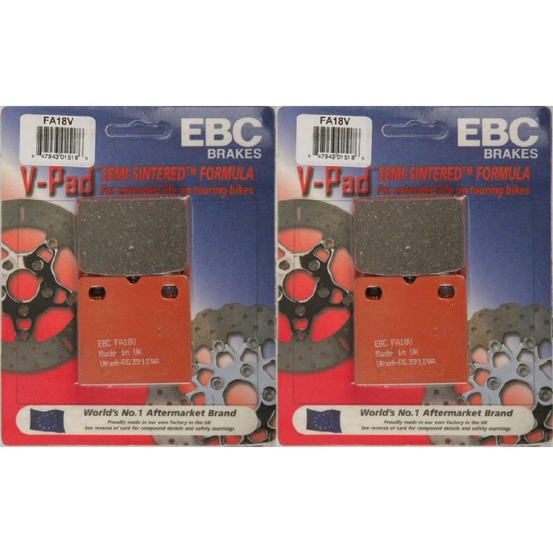 Load image into Gallery viewer, EBC Brake Pad Front Kit FA18V for BMW R80 TIC 1980-1985