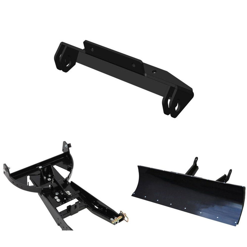 Load image into Gallery viewer, Denali Black UTV Snow Plow Kit For Kawasaki Teryx KRX 1000 2020-2021