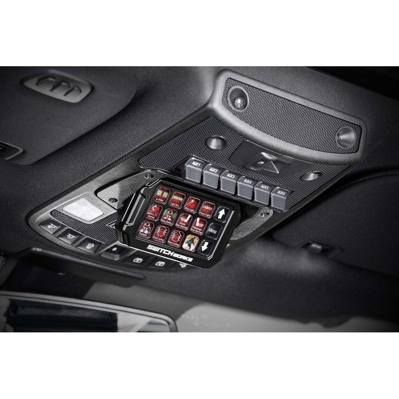 Load image into Gallery viewer, Switch Works Alpha12 Digital Smart Switcher with 12-Outputs With Mount For Ford Raptor 2021-2024