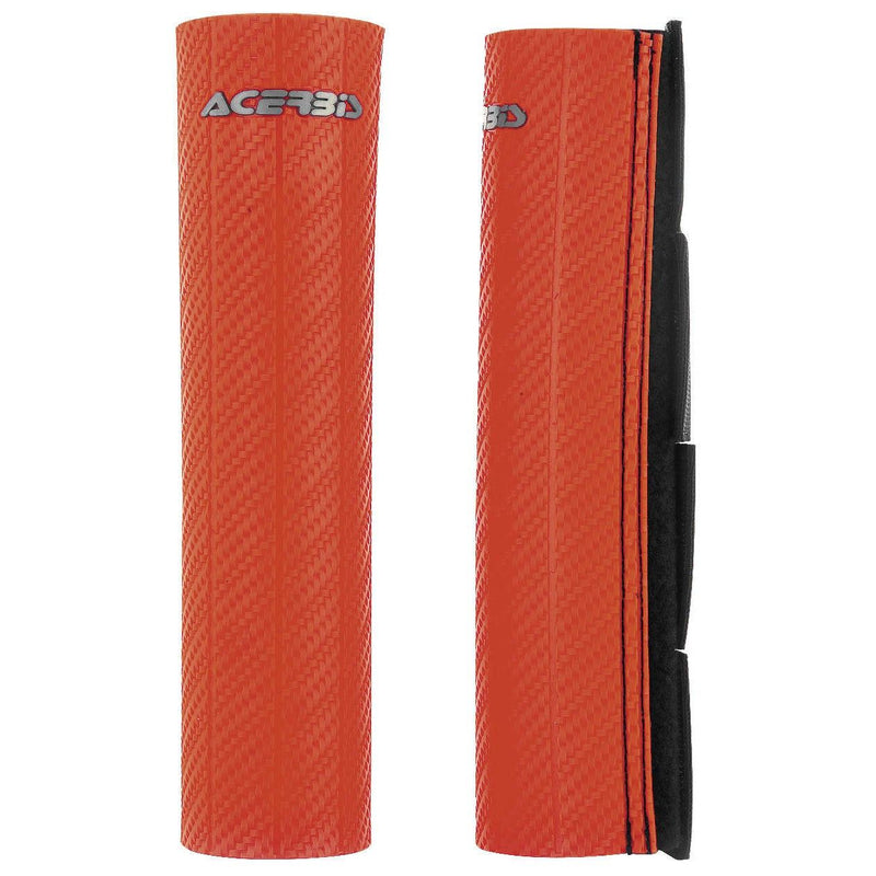 Load image into Gallery viewer, Acerbis Red Upper Fork Guards - 2634050004
