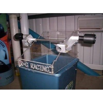 Load image into Gallery viewer, R&G Racing Black Classic Style Crash Protectors For 2000-2002 Ducati 748 R