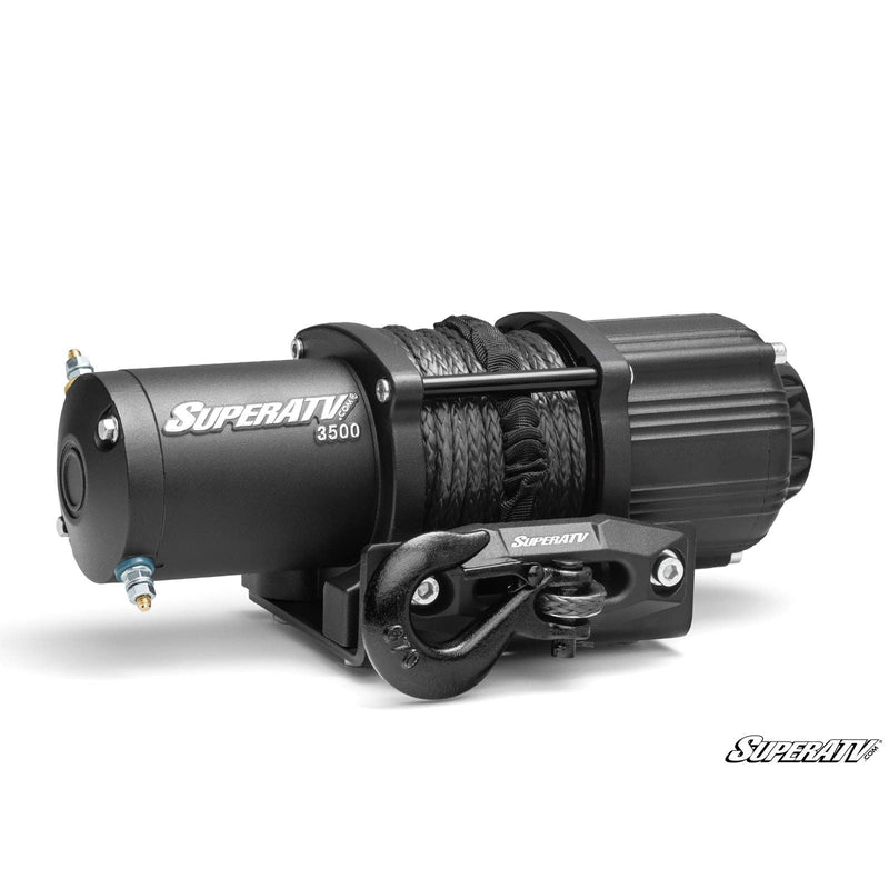 Load image into Gallery viewer, SuperATV 3500 Lb. UTV/ATV Winch (With Wireless Remote & Synthetic Rope) WN-3500