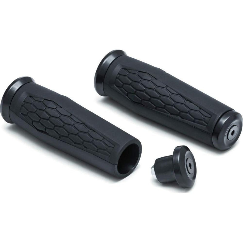 Load image into Gallery viewer, Kuryakyn Hex Grips for Street 7/8" Universal Black 7/8"