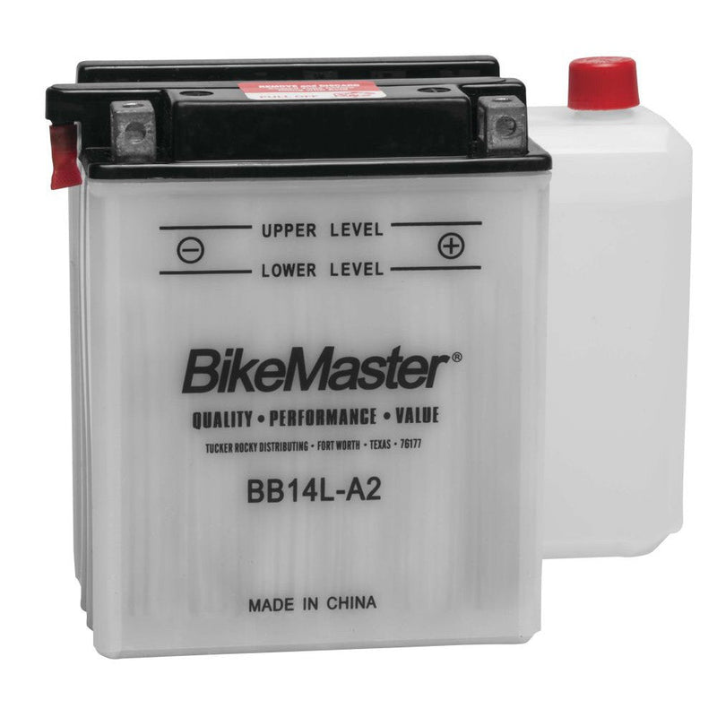 Load image into Gallery viewer, BikeMaster Performance Conventional Battery For Yamaha TX650 1974 White