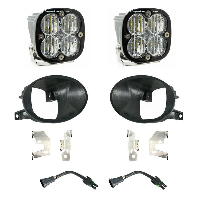 Load image into Gallery viewer, Baja Designs Fog Pocket Light Kit Squadron Pro Series Spot Pattern Clear Lens 447864