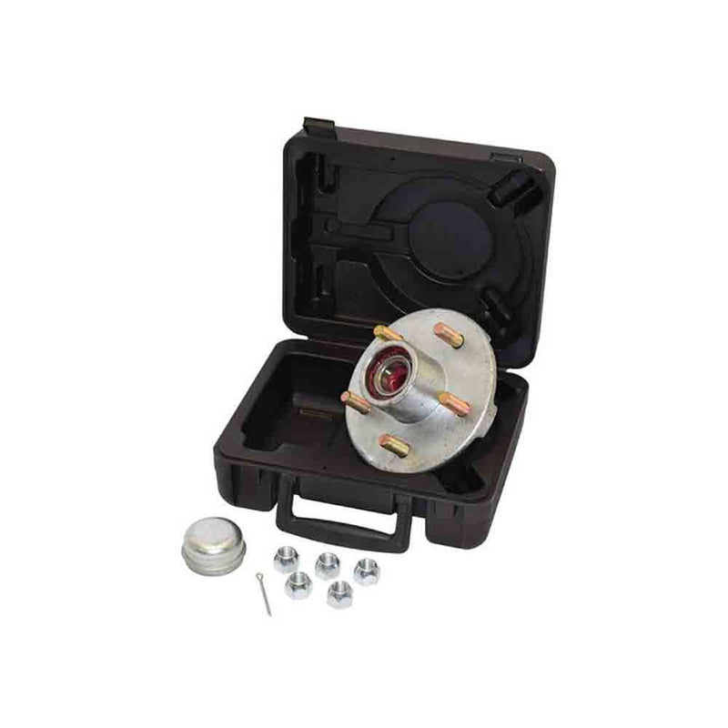 Load image into Gallery viewer, Emergency Hub Repair Kit for 5 on 4-1/2 Bolt Circle 1 Straight Spindle - Galvanized